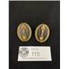 Image 1 : Vintage Pair of Marena, Art Deco Design Earrings, Made in Germany