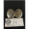 Image 2 : Vintage Pair of Marena, Art Deco Design Earrings, Made in Germany
