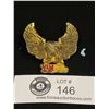 Image 1 : Gold Plated Metal YAMAHA Eagle Badge