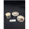 Image 1 : Vintage Lambert Potteries First Nations Pin Dishes and Cup