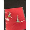 Image 2 : 2 Pairs of Sterling Silver plus Shell Inlay Earrings