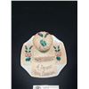 Image 2 : A Victorian Porcelain Hand Painted Inkwell 1880's