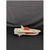Image 2 : A Vintage Remote Controlled Boat and 3 Small Dicast Cars 1/34 Scale with No Remote