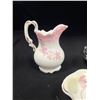 Image 2 : A Nice Limoges Creamer and Vintage German Dish and Decorative Basket Dish