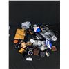 Image 1 : A Misc Lot of Camera Parts Including, Lenses, Lense Caps, Filters Etc