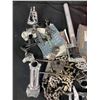 Image 2 : Misc Lot of Bicycle Equitment Parts, Gears, Peddles, Chains Etc