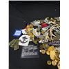 Image 2 : A Nice Collectible Lot of Military Buttons, Patches, Etc