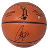 Image 1 : STEPH CURRY SIGNED SPALDING BASKETBALL (COA)