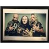 Image 1 : VENOM BAND SIGNED 8X10 PHOTO (RA COA)