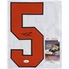 Image 2 : TEE HIGGINS SIGNED BENGALS PRO STYLE JERSEY (JSA COA)
