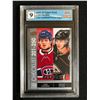 Image 1 : 2021-22 UPPER DECK NO.250 CHECKLIST COLE CAULFIELD/ TREVOR ZEGRAS (GCG 9)