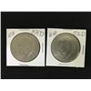 Image 1 : LOT OF 2 USA EISENHOWER DOLLARS 1974 D AND 1976 D