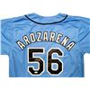 Image 2 : Tampa Bay Rays Randy Arozarena Autographed Light Blue Stat Jersey (JSA)