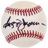 Image 1 : Reggie Jackson Autographed Official AL Baseball New York Yankees, Oakland A's (Beckett)