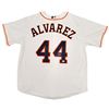 Image 1 : Houston Astros Yordan Alvarez Autographed White Majestic Jersey (JSA)