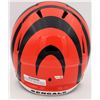 Image 3 : Joe Burrow Autographed Cincinnati Bengals Orange Full Size Authentic Speed Helmet (Fanatics Holo)
