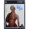 Image 1 : PHOTOGRAPH CARRIE FISHER AUTHENTIC AUTOGRAPH (BECKETT AUTHENTIC)