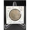Image 1 : 1881 USA MORGAN SILVER DOLLAR (UNCIRCULATED)