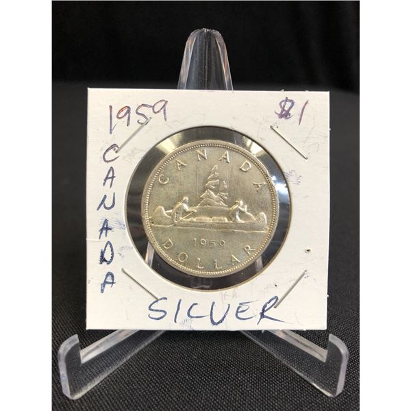 1959 CANADIAN SILVER DOLLAR