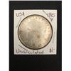 Image 1 : 1885 USA MORGAN SILVER DOLLAR (UNCIRCULATED)