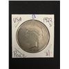 Image 1 : 1922 USA PEACE SILVER DOLLAR