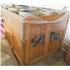 Image 1 : Wooden Bin w/ Multiple Mboard.com Rolls