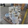 Image 2 : Qty Approx.7 Tanks Misc Size & Ultratite Non-Metallic Flexible Conduit 100', Hardware, etc