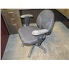 Image 13 : Wooden 'L' Shaped Desk w/ 3 Drawer Cabinet & Rolling Office Chair 78"x66"x29"H