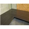 Image 4 : Wooden 'L' Shaped Desk w/ 3 Drawer Cabinet & Rolling Office Chair 78"x66"x29"H