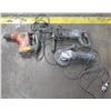 Image 1 : Qty 3 Power Tools: Hilti Rotary Hammer Drill TE 7-C, Bosch Bulldog Saw & Grinder