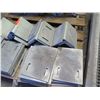 Image 2 : Pallet Metal Heavy Duty Right Angle Braces Brackets & Base Plates