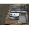 Image 2 : Pallet Metal Heavy Duty Right Angle Braces Brackets, Base Plates & Corner Pieces