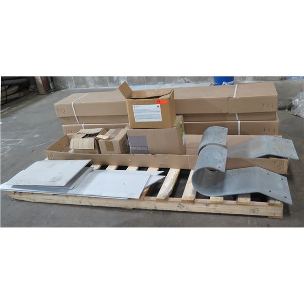 Pallet Metal Forms, Hanging Bars 90 D-W, EMCRETE Primer, Colorseal Seismic COS-1200, etc