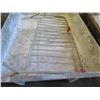 Image 7 : Metal Box w/ Forklift Pockets 97"x67"x18"H & Metal Barricade Railing