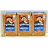 Image 1 : 3 BAGS OF QUAKER ONE MINUTE OATS 900G BAGS