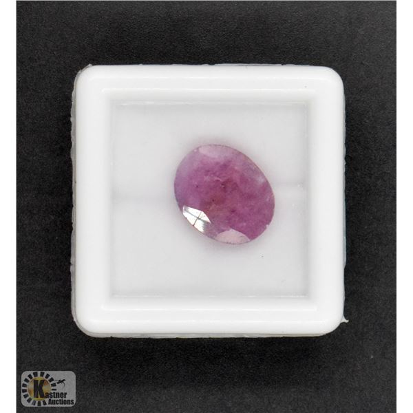 #17-NATURAL UNTREATED RUBY GEMSTONE 7.10CT