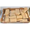 Image 1 : LARGE FLAT OF BULK BAGGED NAILS AND HARDWARE