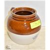 Image 1 : VINTAGE 2 QT SINGLE HANDLE CROCK