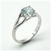 SV-83 SILVER MOISANITE(2.1CT) RING SIZE 9.5