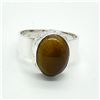 Image 1 : SV-76 SILVER TIGER EYE(9.2CT) RING