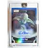 Image 1 : GENUINE STAR WARS AUTOGRAPHED CHARACTER CARDS
