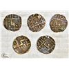 Image 1 : 1835-1910 OLD BHUTAN 1/2 RUPEE COINS, VARIETIES