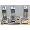 Image 1 : PANASONIC DIGITAL CORDLESS PHONES (3) W/