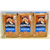 Image 1 : 3 BAGS OF QUAKER ONE MINUTE OATS 900G BAGS