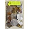 Image 1 : JAR FILLED WITH VARIOUS OLD WORLD COINS