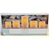 Image 1 : ROBINS 5 PC LED CANDLE SET