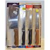 Image 1 : 4 NEW KITCHEN KNIVES/ CLEAVER