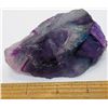 Image 2 : 11)  HUGE NATURAL PURPLE FLUORITE MINERAL