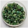 Image 1 : 16)  LOT OF 57 CTS OF NATURAL ROUGH EMERALD