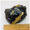 Image 2 : 10)  NATURAL BIOTITE AND YELLOW TOURMALINE